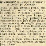 Flying Childers<br />&copy; Jeździec i Myśliwy 1915